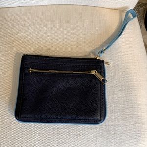 Talbots Navy Wristlet Wallet